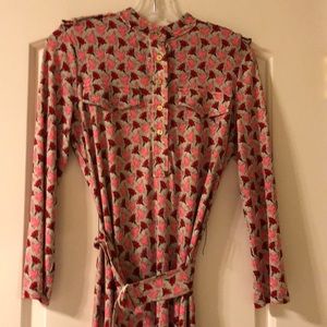 Tory Burch Bird Print Dress